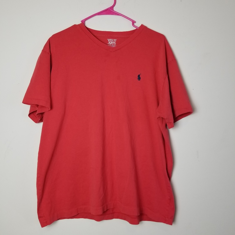 POLO BY RALPH LAUREN Red t-shirt size large